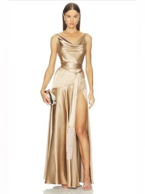 Bronx and Banco | Dresses | Nwot Bronx And Banco Allegra Gold Sequin Maxi  Dress Size M | Poshmark